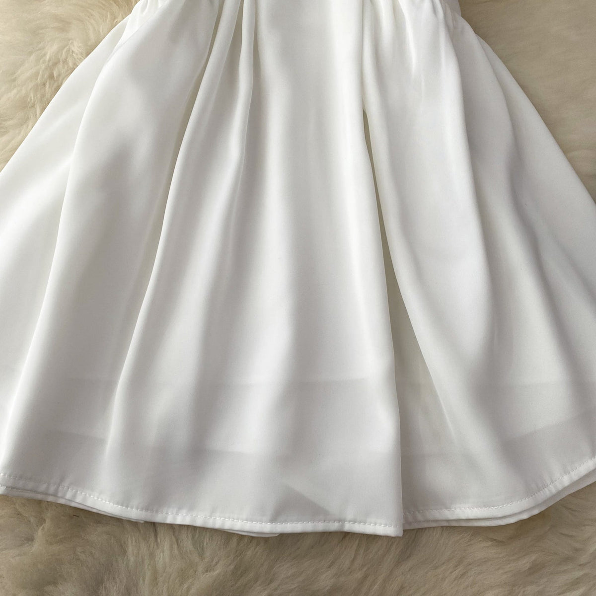 Sequin Backless Satin Halter Dress