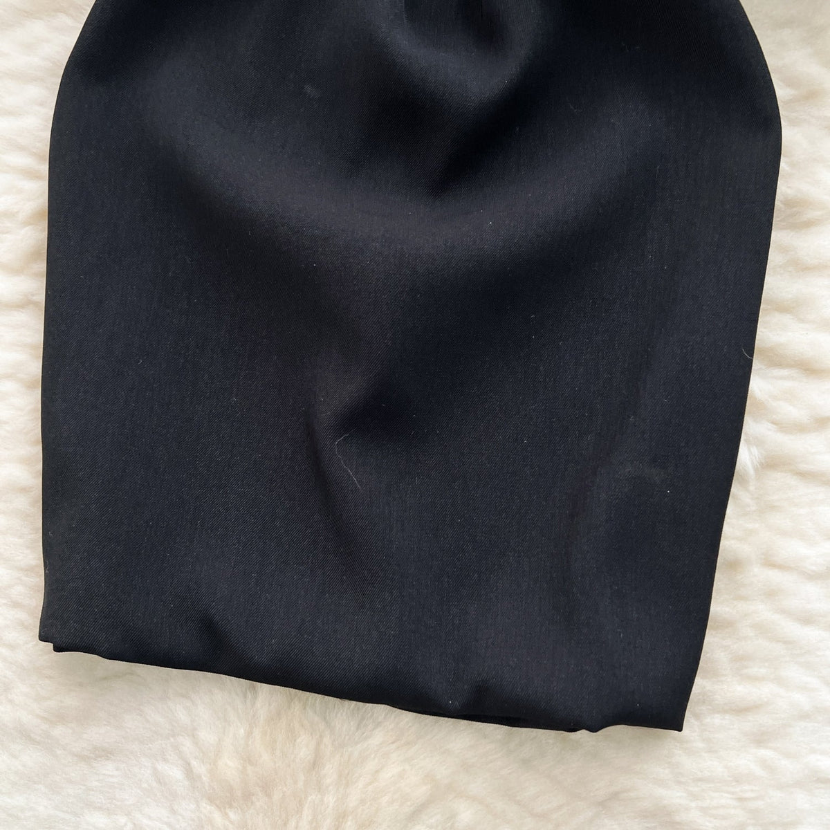 High-end Color Blocking Black Dress