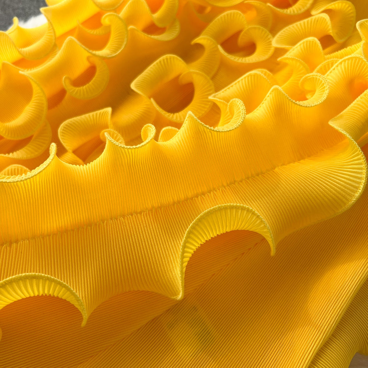 Irregular Design 3d Ruffled Dress