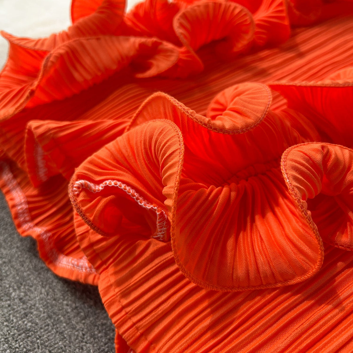 Niche 3d Ruffled Party Dress