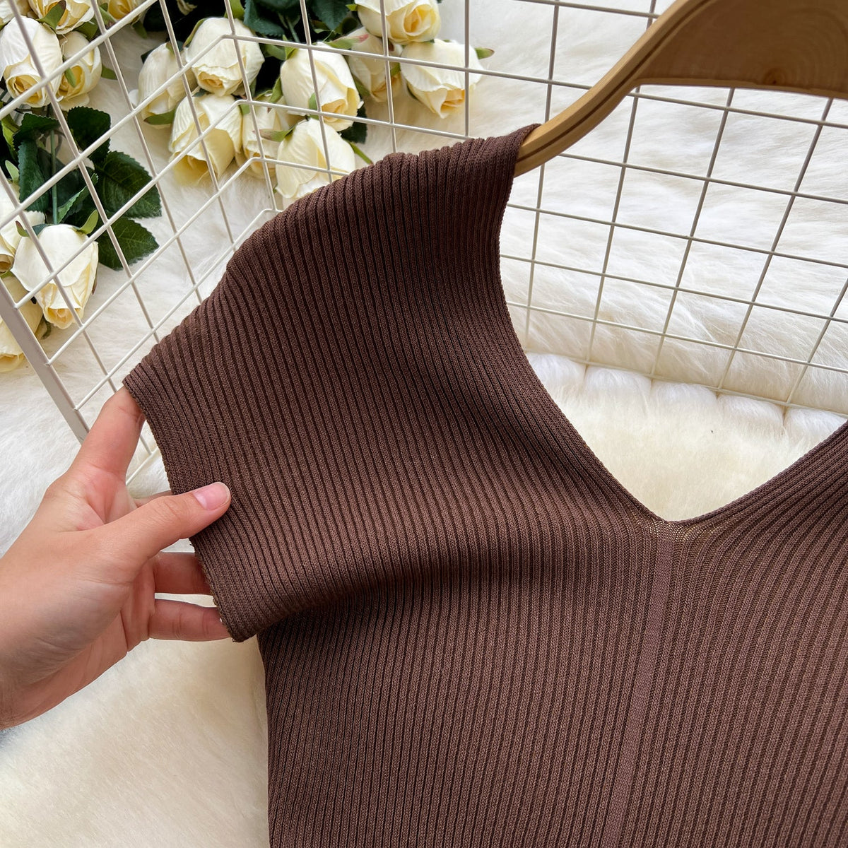 Vintage Slim-fit Fishtail Knitted Dress
