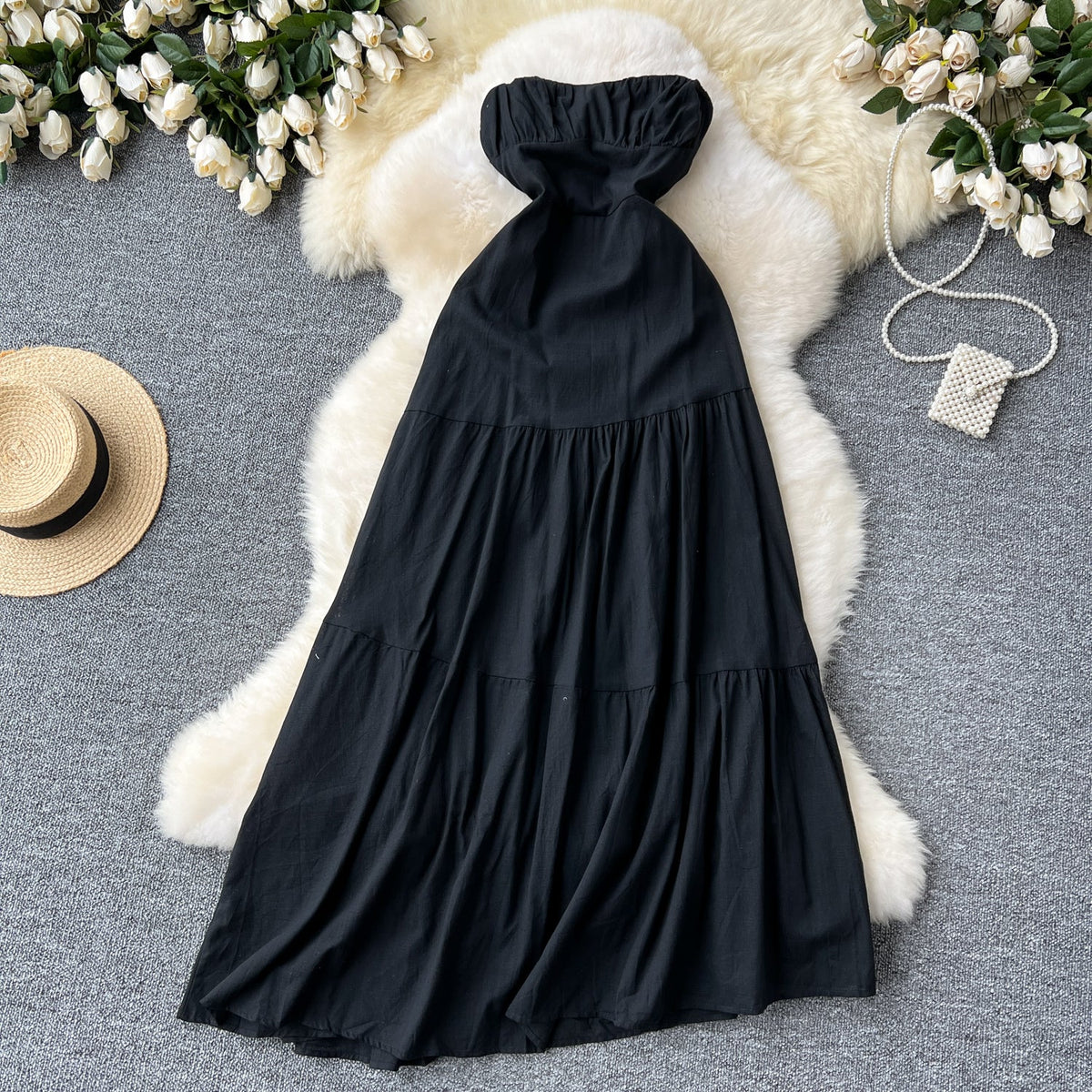 Fairy Off-shoulder Backless Dress