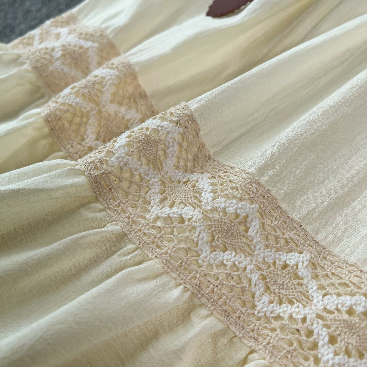 Bohemia Puffy Sleeve Fringed Dress