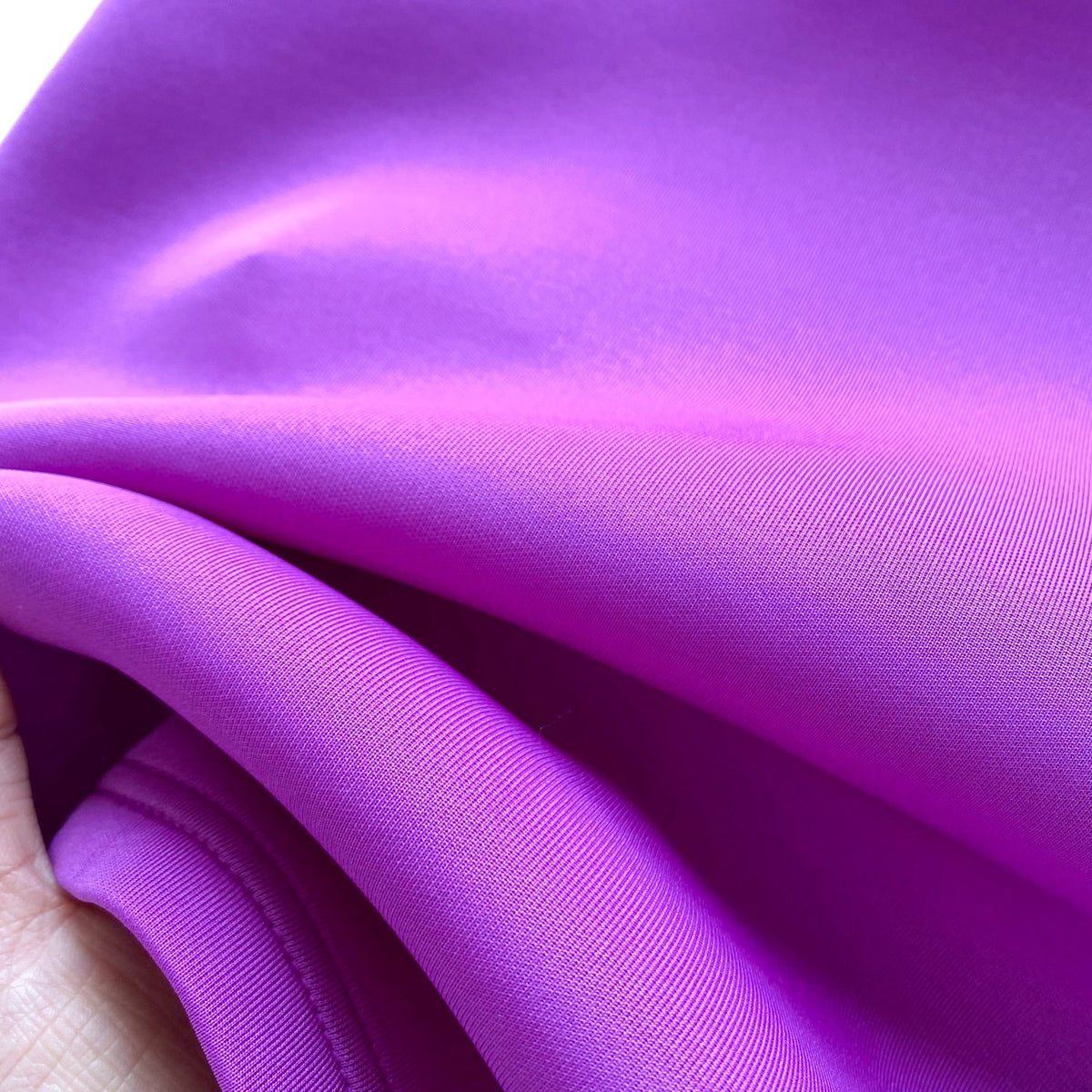 Niche 3D Ruffled Purple Dress