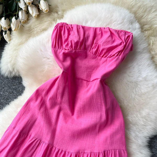 Fairy Off-shoulder Backless Dress