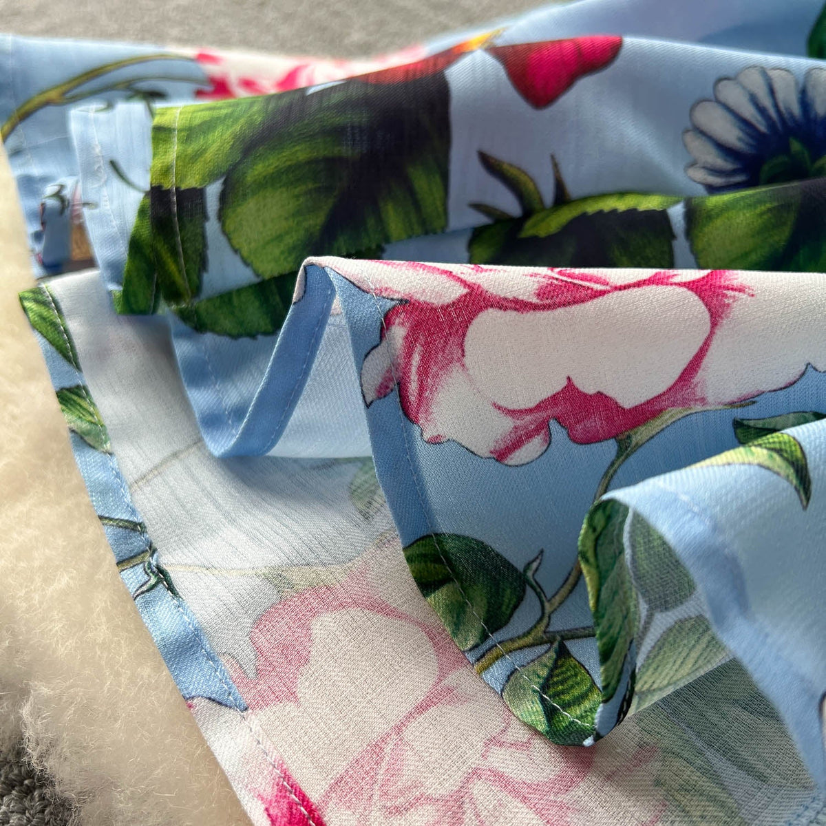 Delicate Floral Printed Vest Dress