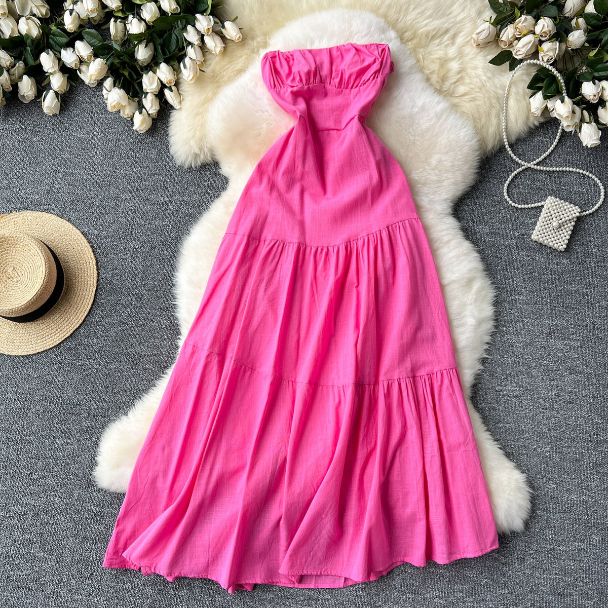 Fairy Off-shoulder Backless Dress