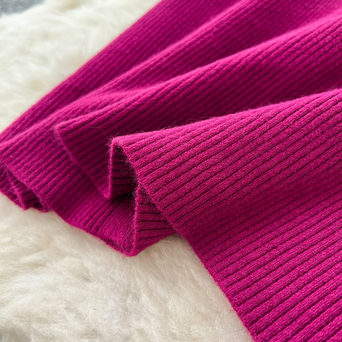 V-neck Single-breasted Cardigan Dress