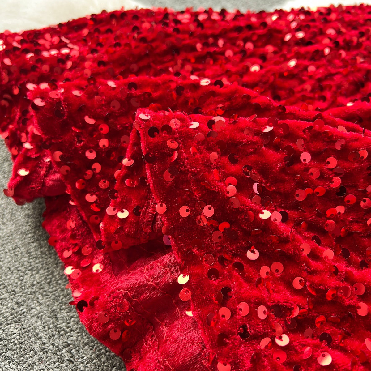 Party Sequined Fishtail Slip Dress