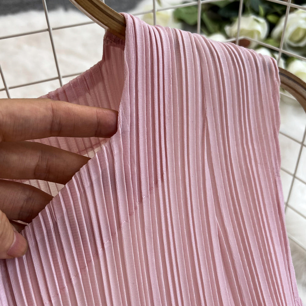 Irregular Design Bunchy Ruffled Dress
