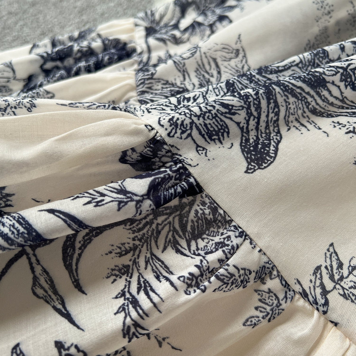 Vintage Ink Printed Slip Dress