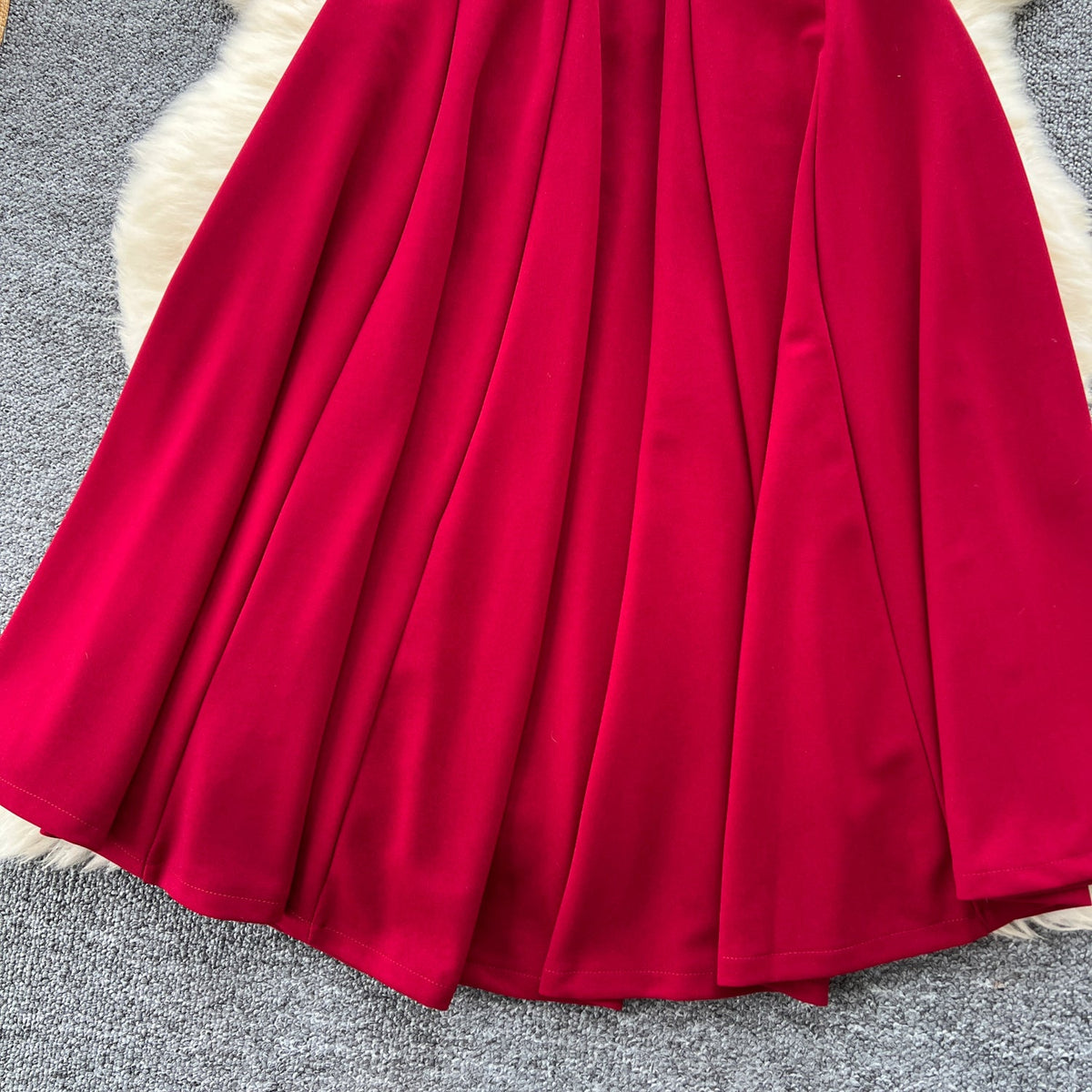Vintage Square Neckline Slip Dress