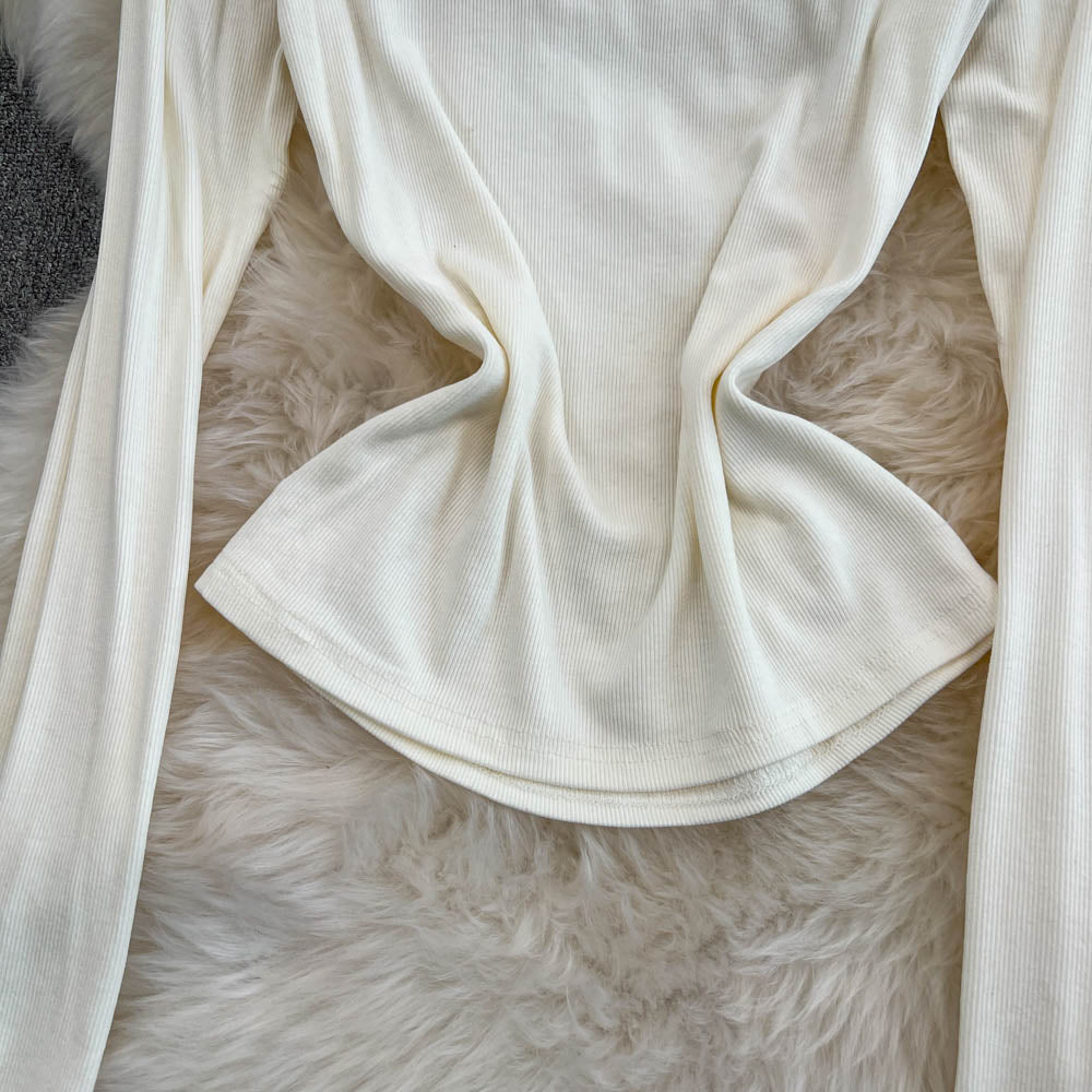 Sequined Slip Dress&Bottoming Sweater 2Pcs