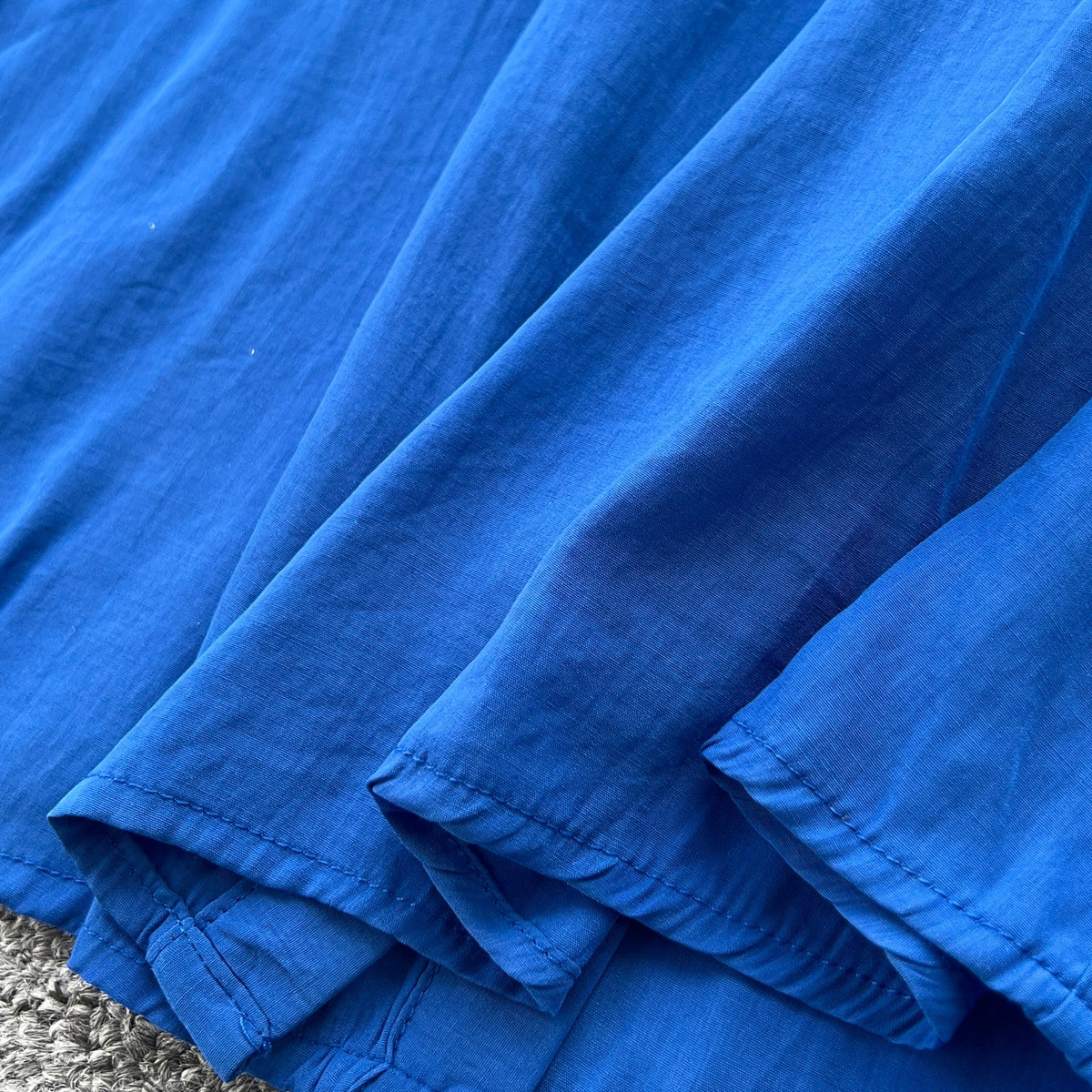 French Style Solid Color A-line Dress