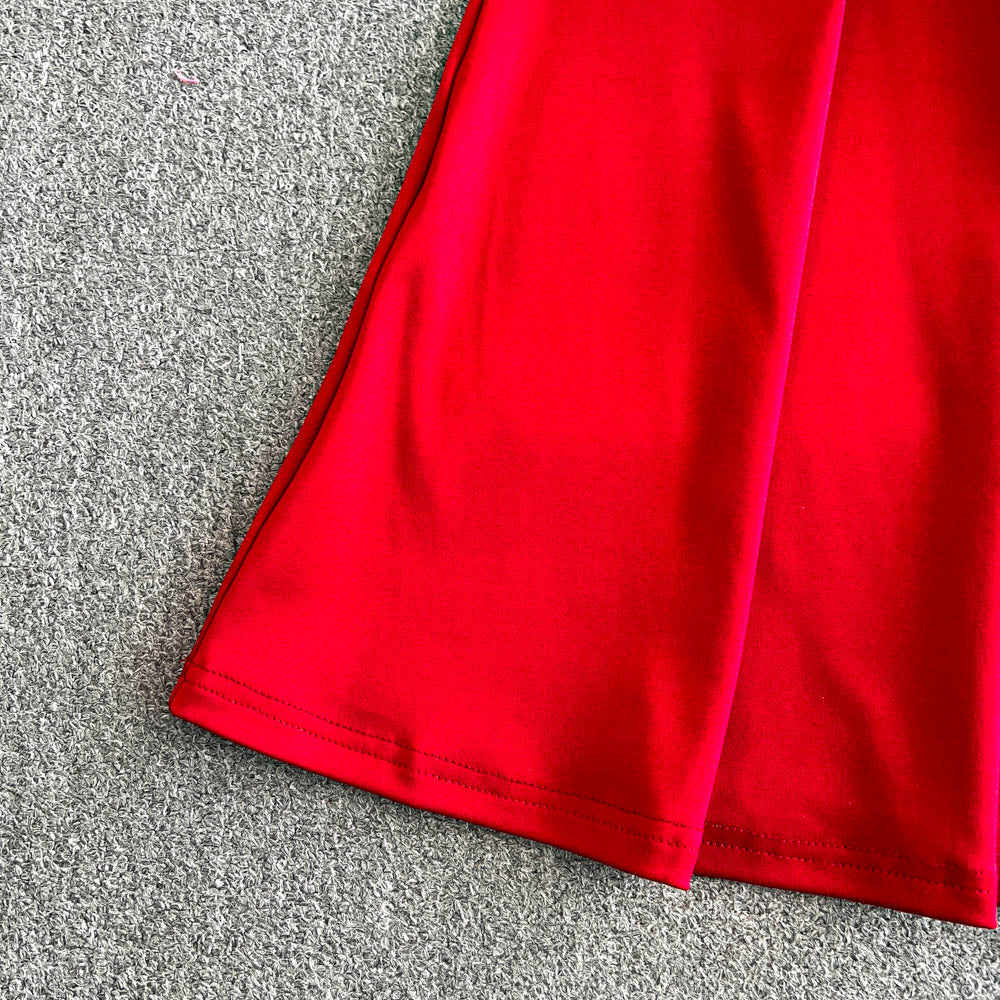 Sexy Waist-slimming Fishtail Halter Dress